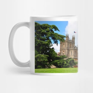 Highclere Castle Downton Abbey Hampshire England Mug